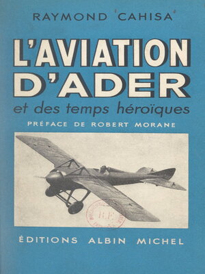 cover image of L'aviation d'Ader et des temps héroïques